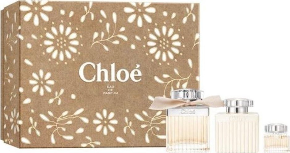 Chloe Zestaw woda perfumowana spray 75 ml + balsam do ciała 100 ml + miniatura wody perfumowanej 5 ml