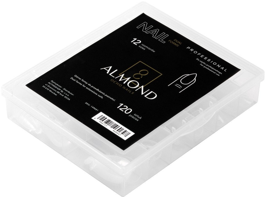 OCHO NAILS górne formy almond 120szt