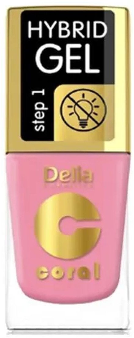Delia Hybrid Gel Coral Lakier Do Paznokci 11ml Sweet Candy (101)