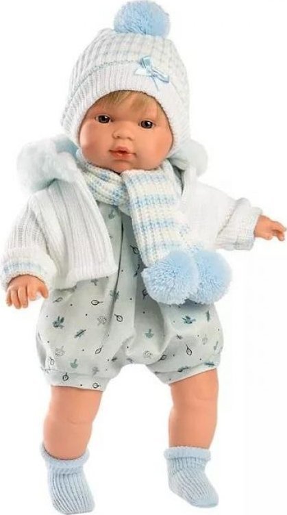 Llorens 13867 Lalka 38 cm Sasha z miękkim brzuszkiem