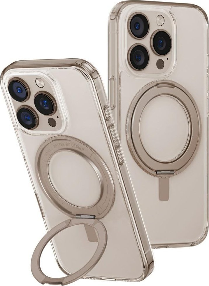 Etui UNIQ Swivix do iPhone 16 Pro 360 Rotating Kickstand złoty