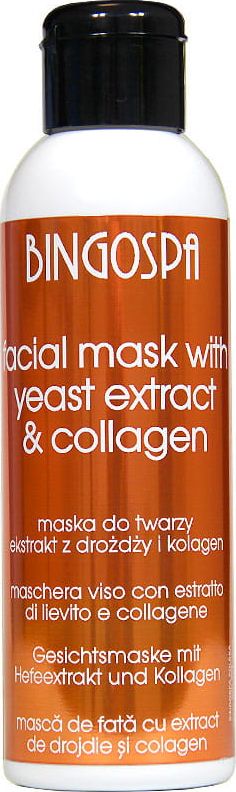 BingoSpa Maseczka do twarzy - drożdżowa do cery tłustej BingoSpa