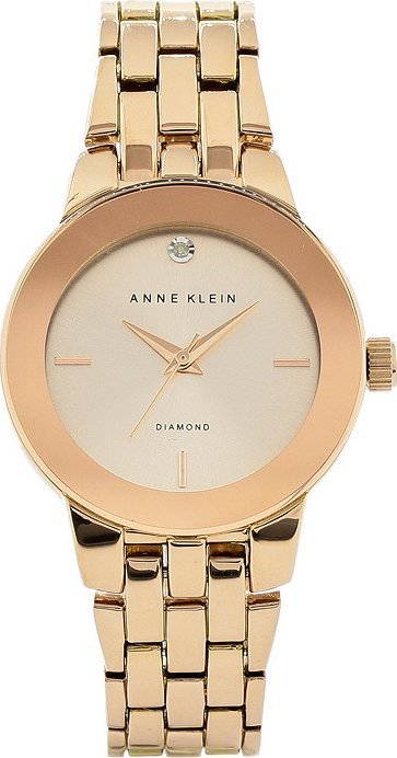 Zegarek Anne Klein Zegarek damski Anne Klein AK-1930RGRG różowe złoto