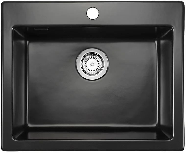 Sonra Makara 60 Black 70 zlewozmywak ceramiczny