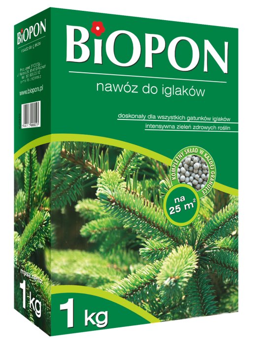 Biopon Nawóz granulowany do iglaków 3kg (1053)