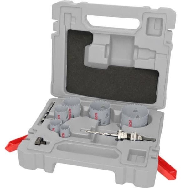 ZESTAW PIL OTWORNIC PRO MULTI MATERIAL Z UCHWYTEM Q-LOCK, 10 SZT.