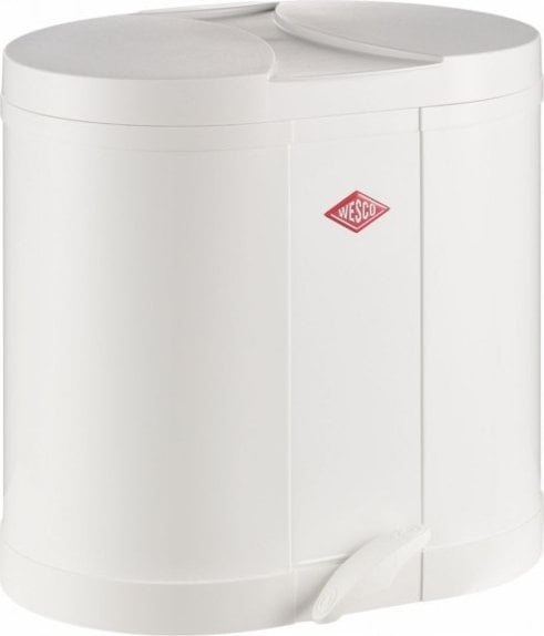 Kosz na śmieci Wesco Kosz na śmieci biały 2x15l BETA Wesco