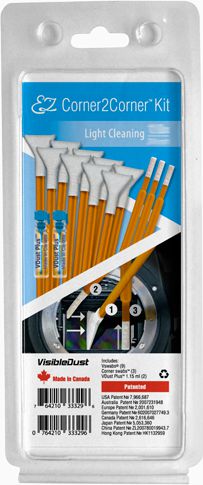 Visible Dust Zestaw czyszczący EZ Corner2Corner 1.6x 16 mm do czyszczenia matryc aparatów pomarańczowy (18512901)