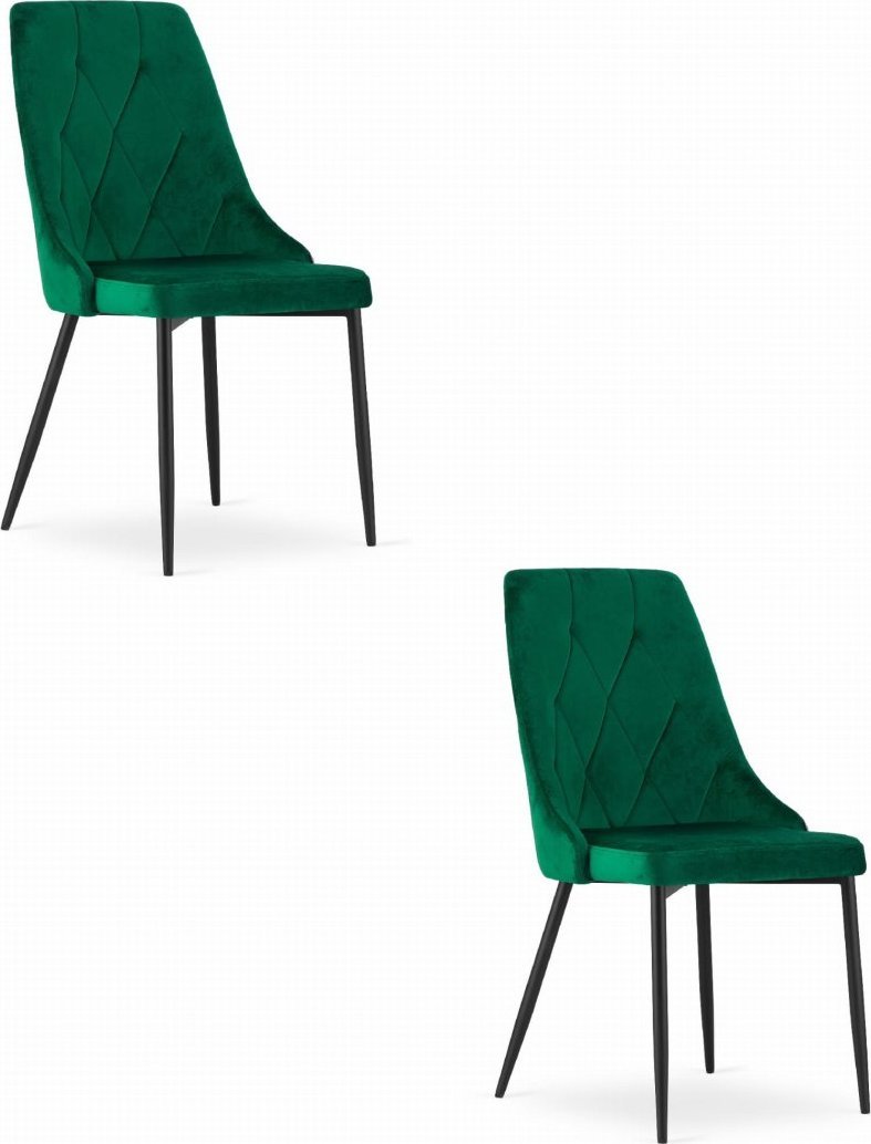 Leobert Krzesło IMOLA - ciemna zieleń aksamit x 2