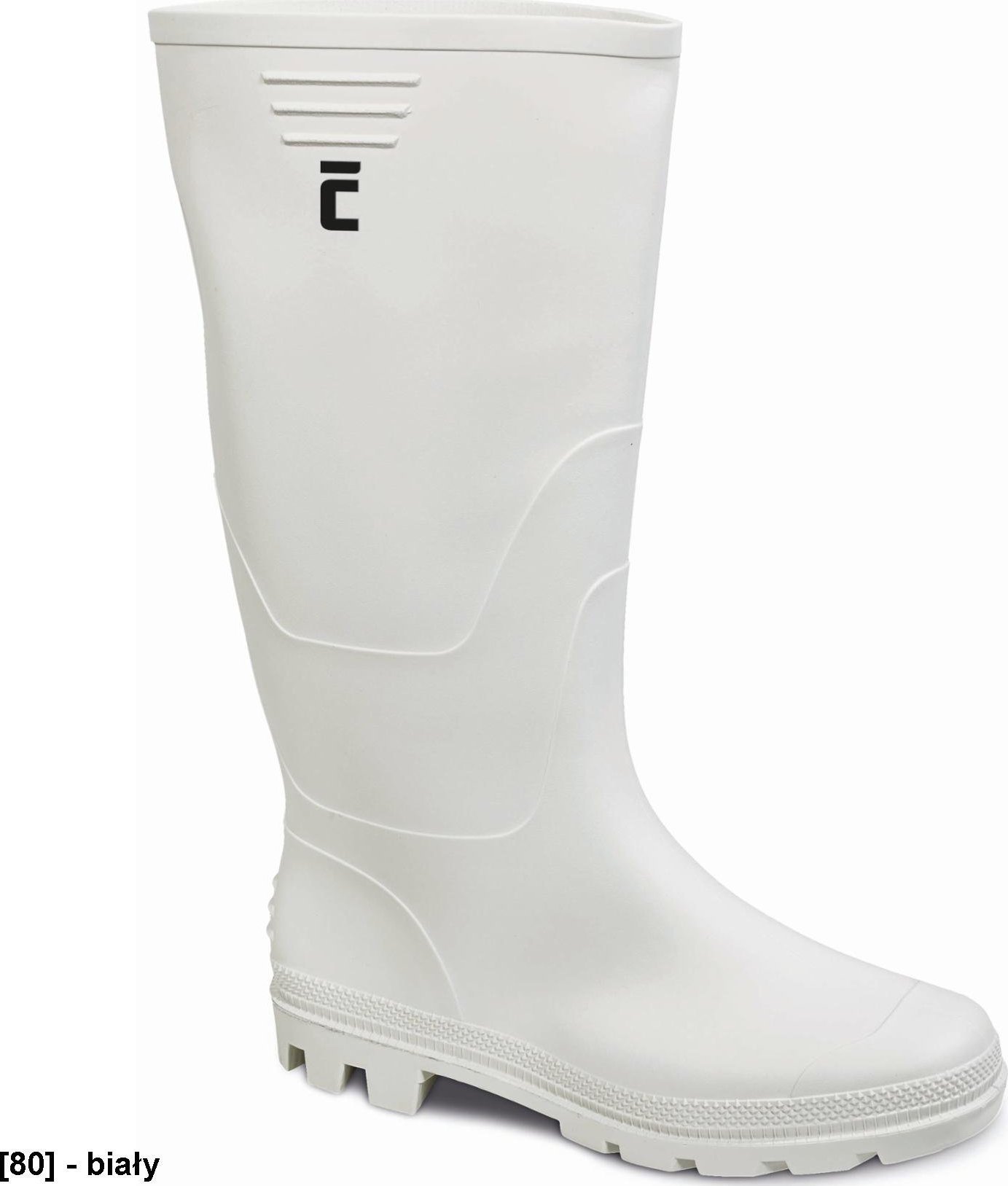 CERVA GINOCCHIO obuwie gumowe pianka PVC - biały 41