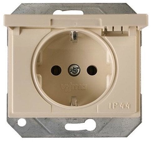 SOCKET VILMA XP BEIGE IP44