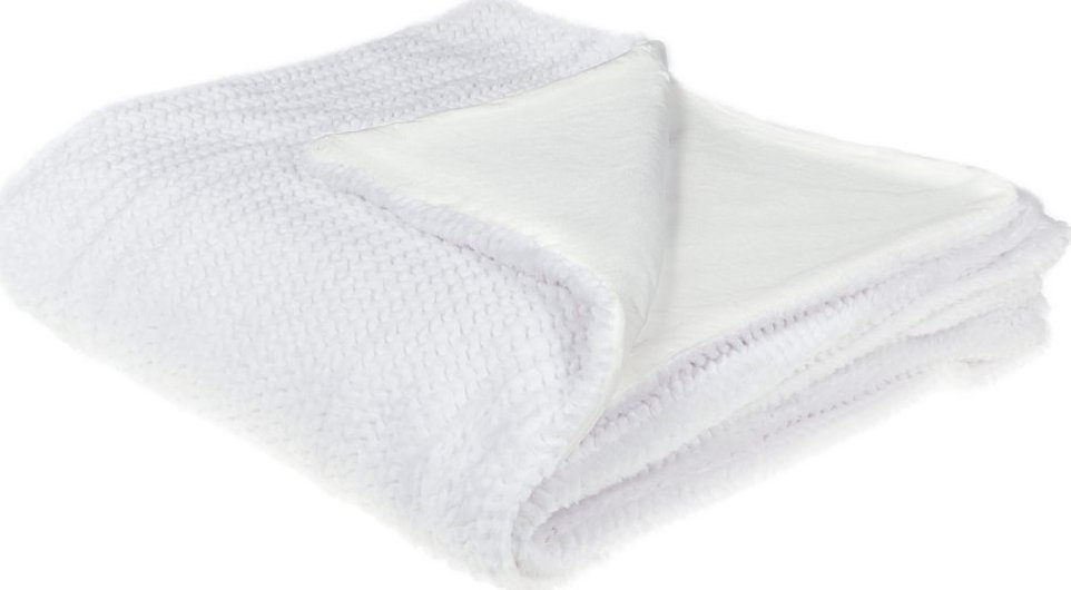 Beliani Koc 200 x 220 cm biały BJAS