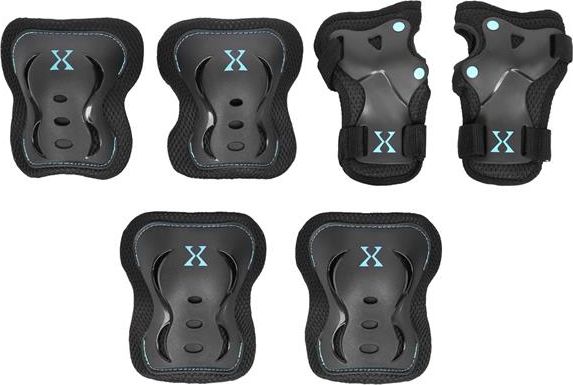 Nils Extreme Zestaw Ochraniaczy Extreme czarno-miętowy r. XL (16-60-116)