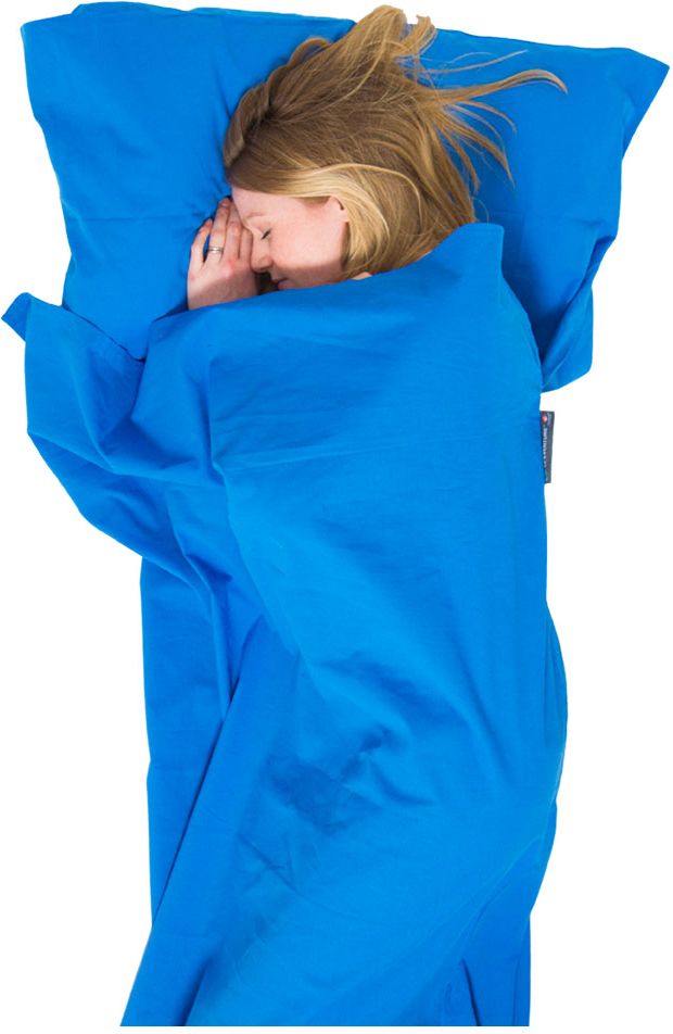 Lifeventure Wkładka do śpiwora Mummy Blue (LM65530)