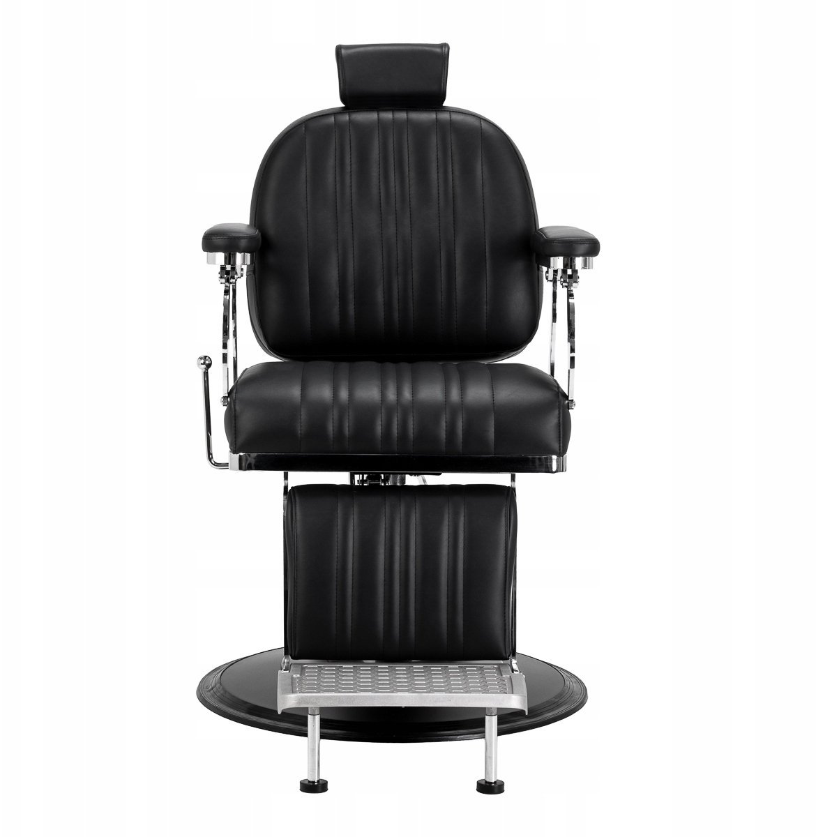 Gabbiano Fotel barberski Elias Czarny