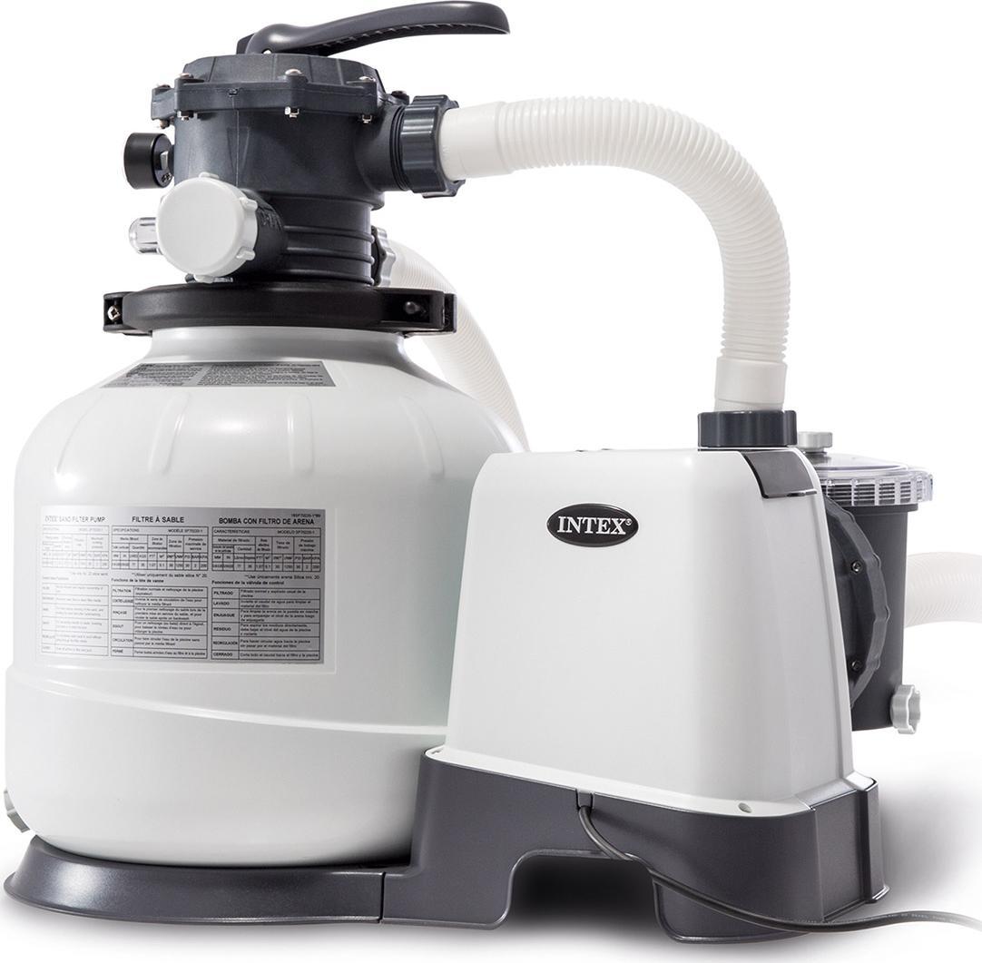Intex Intex Krystal Clear sand filter SF70220RC, water filter (dark grey / grey, 650 watts)