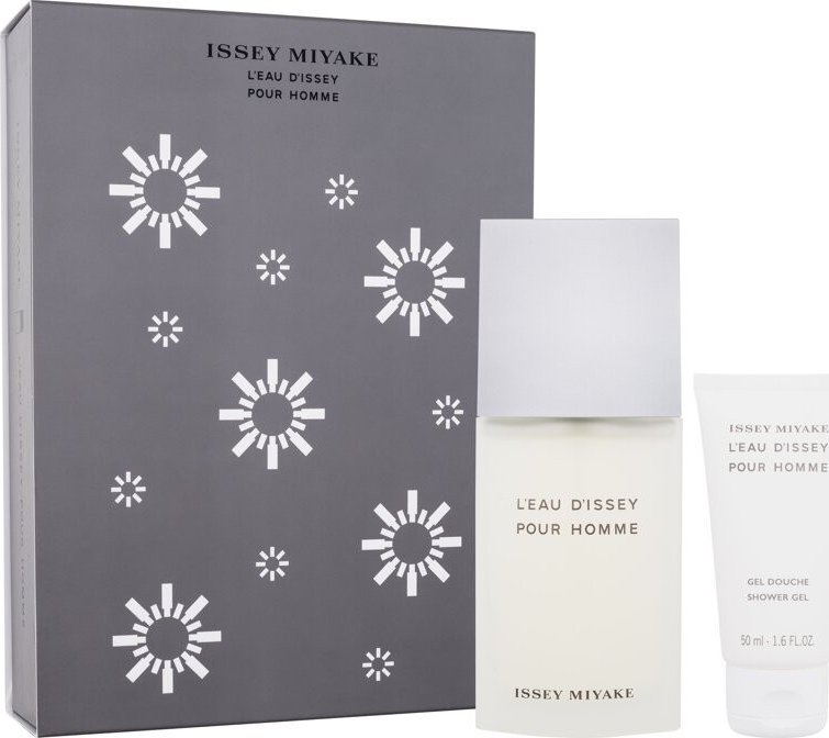 Issey Miyake Xmas Set Set Issey Miyake: L'Eau d'Issey, Eau De Toilette, For Men, 75 ml + L'Eau d'Issey, Moisturizing, Shower Gel, For All Skin Types,