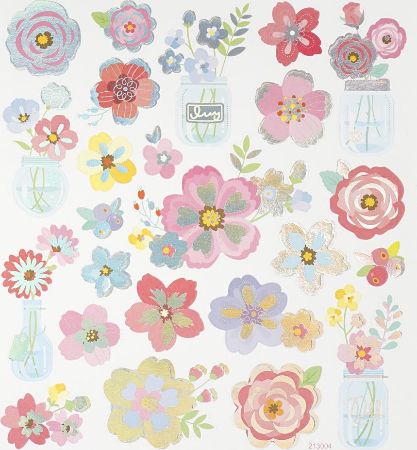 Creativ Company Naklejki Delikatne Kwiaty