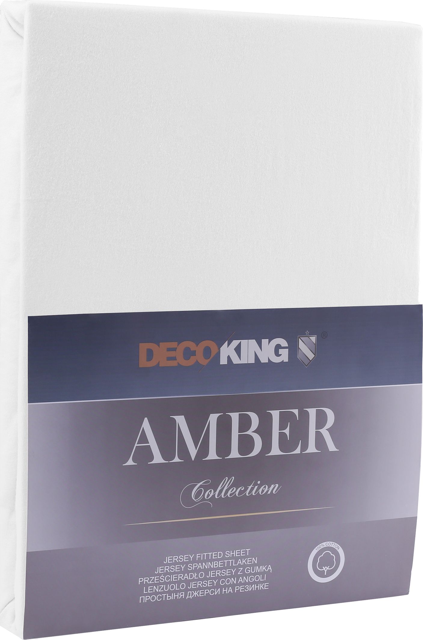Decoking Prześcieradło Amber White r. 140x200 cm