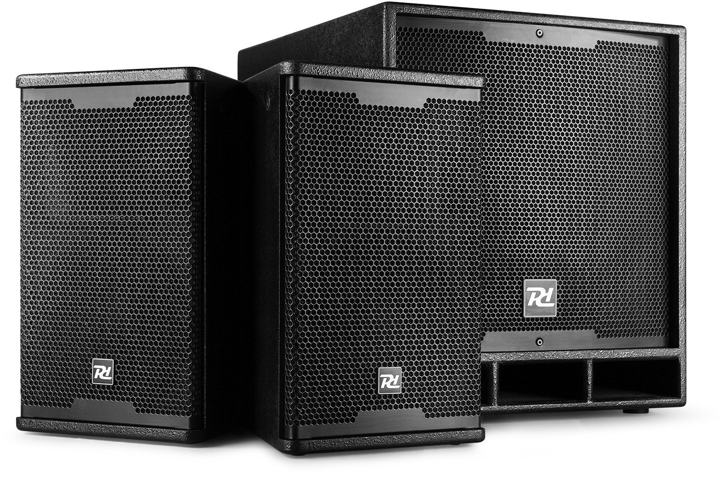 Zestaw nagłośnieniowy ComboSet 1500 15"subwoofer 2x kolumna 8" Power Dynamics one size