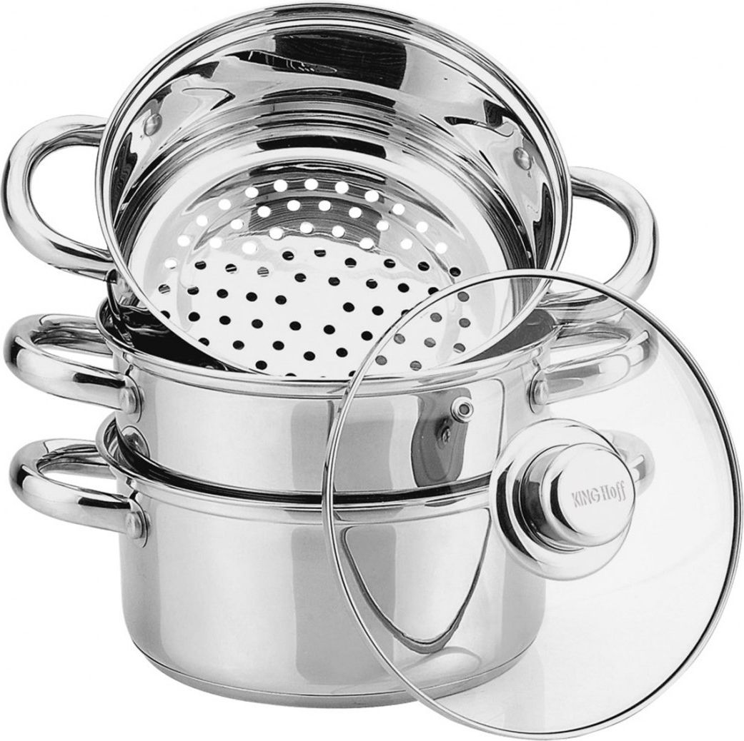 KingHoff Garnek do gotowania na parze 18cm (KH-3316)