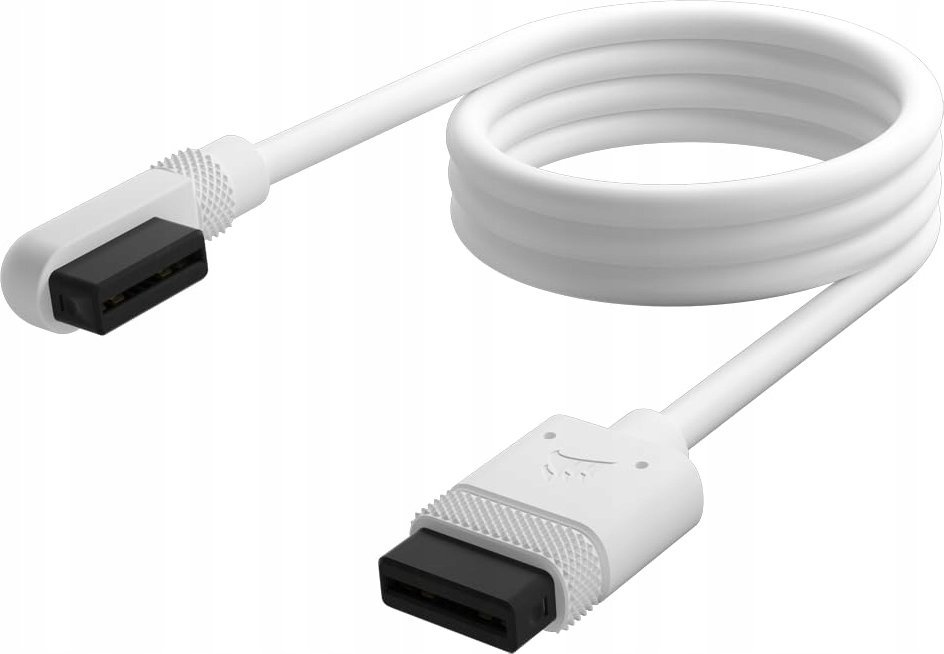 Corsair Corsair iCUE LINK slim cable, 600mm, 90 angled (white, 1 piece)