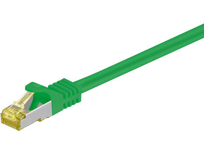 MicroConnect S/FTP CAT7 2m Green LSZH - SFTP702G