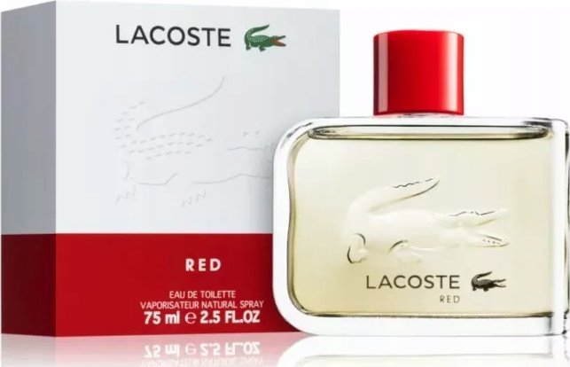 Lacoste Lacoste, Red, Eau De Toilette, For Men, 75 ml For Men