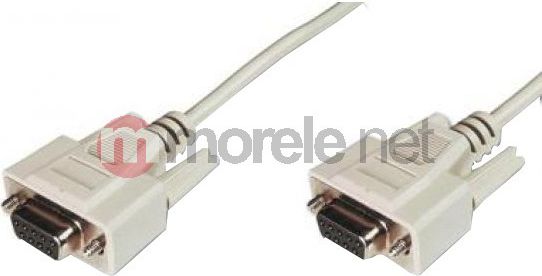 Digitus DB-9 - DB-9, 2m, Biały (AK610106020E)