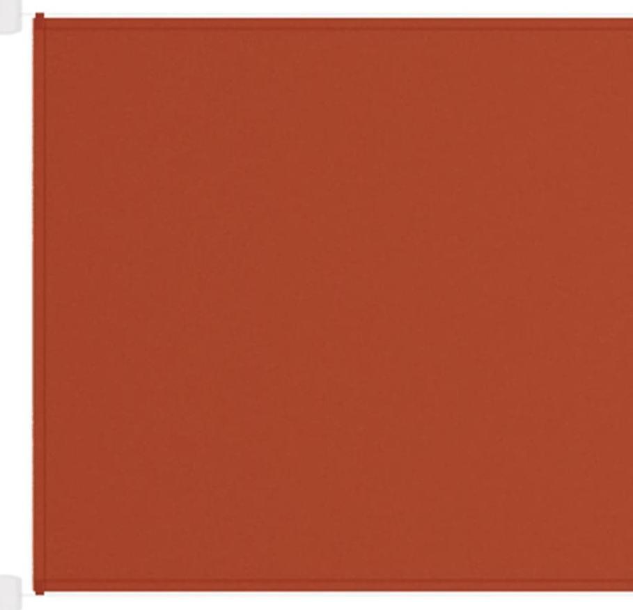 vidaXL vidaXL Markiza pionowa, terakota, 140x800 cm, tkanina Oxford