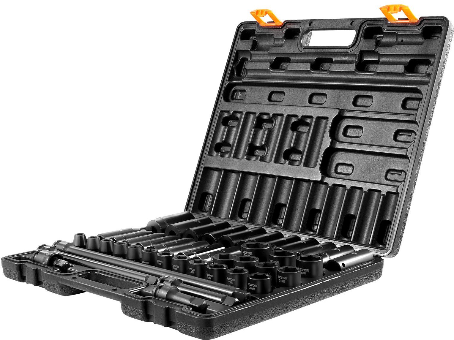 Zestaw Nasadek Udarowych Walizka 1/2'' 9-30 mm 43 Elementy