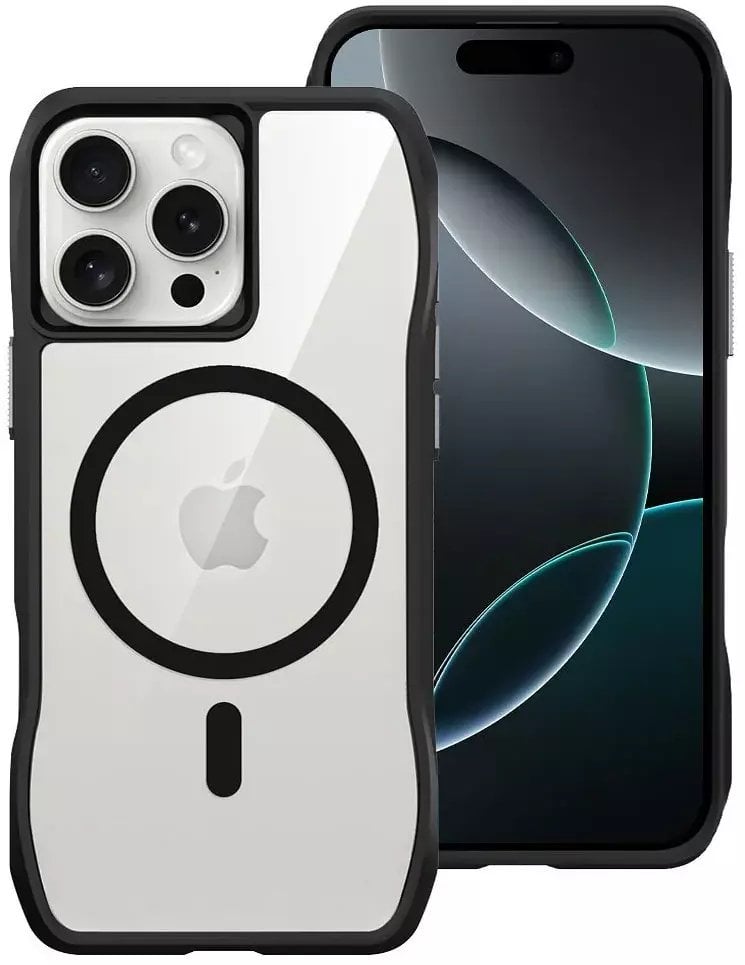 ROAR futerał SLIM DEFENDER kompatybilny z MagSafe do IPHONE 16 Pro Max czarny