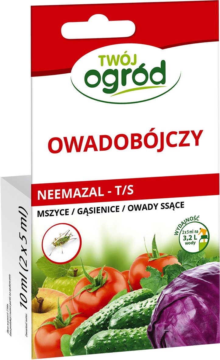 NeemAzal T/S Mszyce 10ml (2 x 5ml) (azadyrachtyna A) Twój Ogród - środek owadobójczy