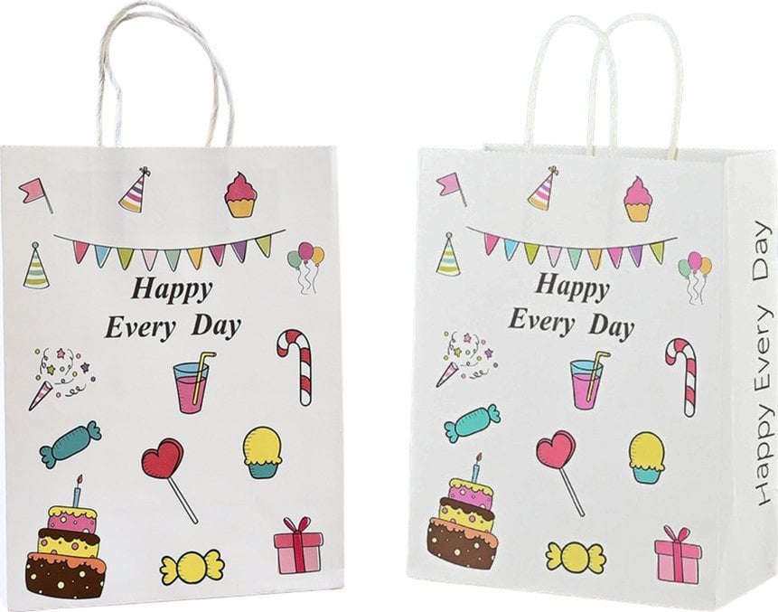 LeanToys Torebka Prezentowa Papierowa 20cm x 15cm