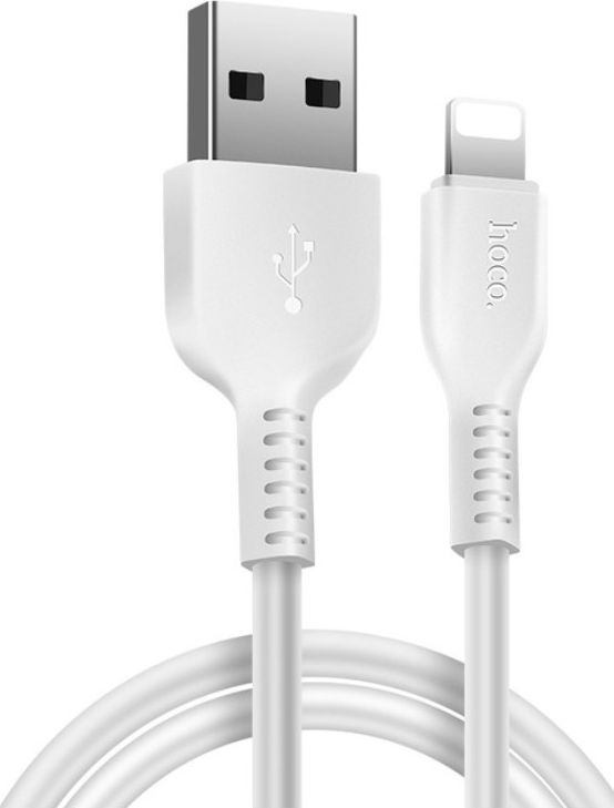 Kabel USB Hoco USB-A - Lightning 3 m Biały (6957531068938)