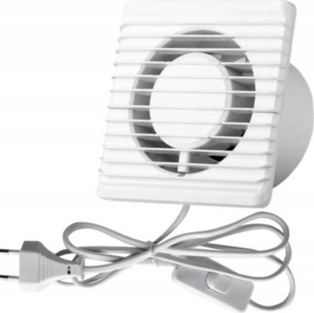 airRoxy WENTYLATOR ÅAZIENKOWY ENERGY PLANET 80 PS,WYÅÄCZNIK NA KABLU