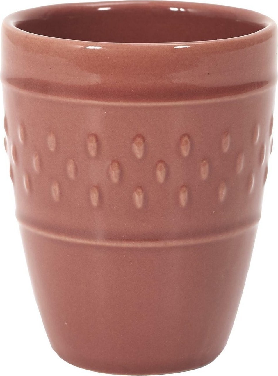 Intesi INTESI KUBEK DO ESPRESSO QUESO 100ML CZERWONY