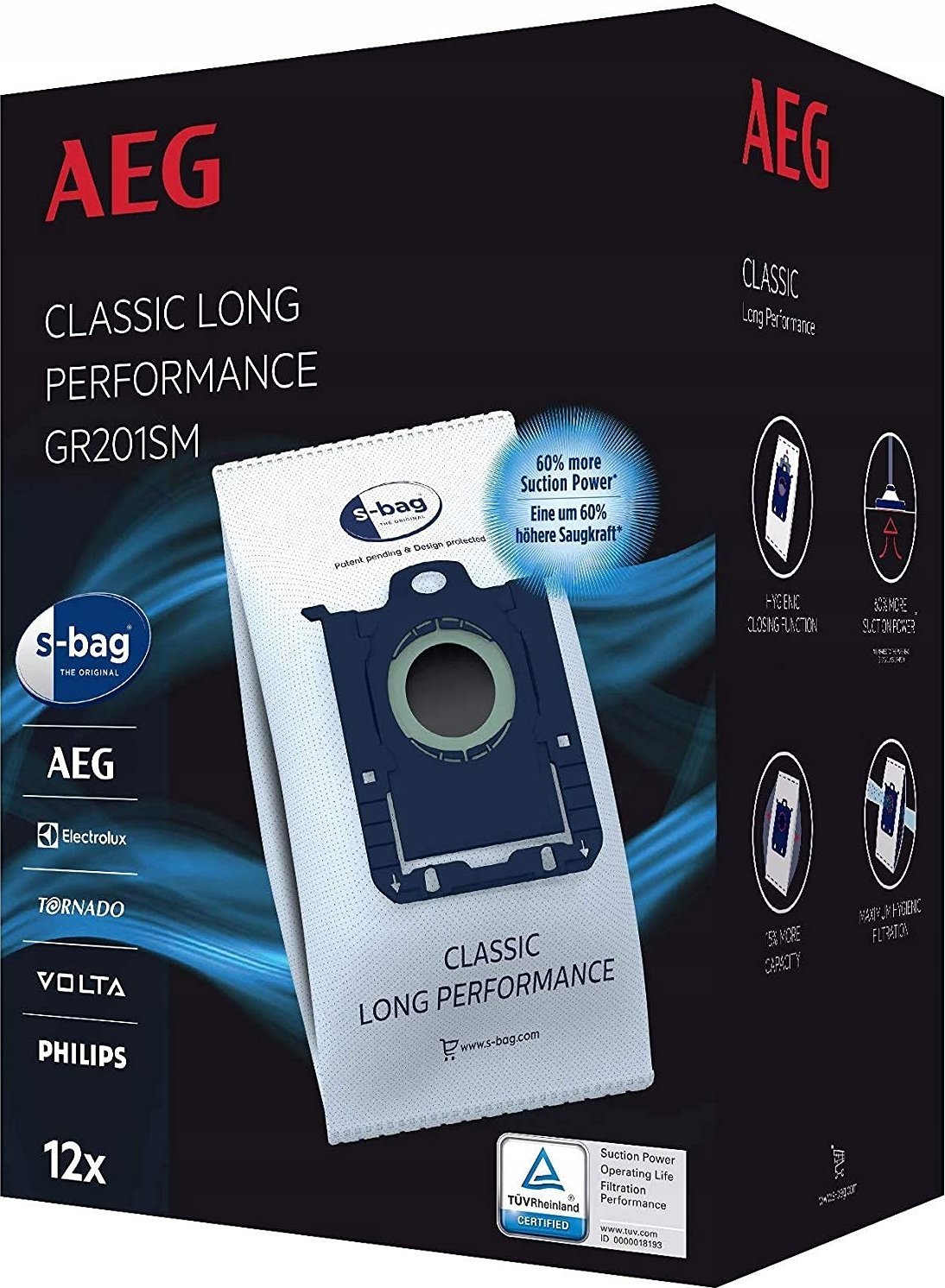 AEG AEG GR 201SM dust bag VX7-VX8