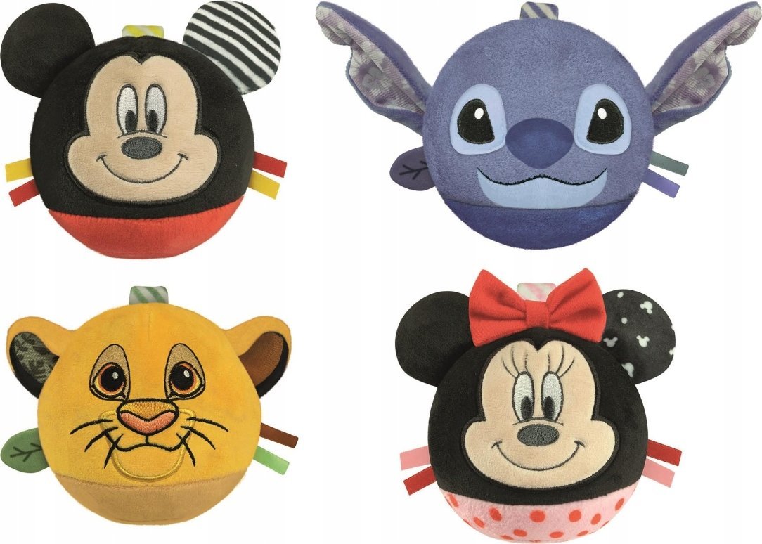 Clementoni CLE BABY Disney mięciutkie piłeczki zawiesz. 17917