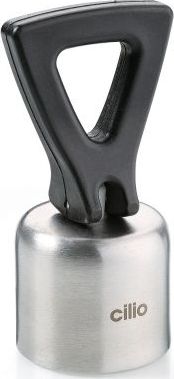 Cilio Korek Cilio Leva do wina na dźwignię, stal nierdzewna, śred. 4 x 8,5 cm