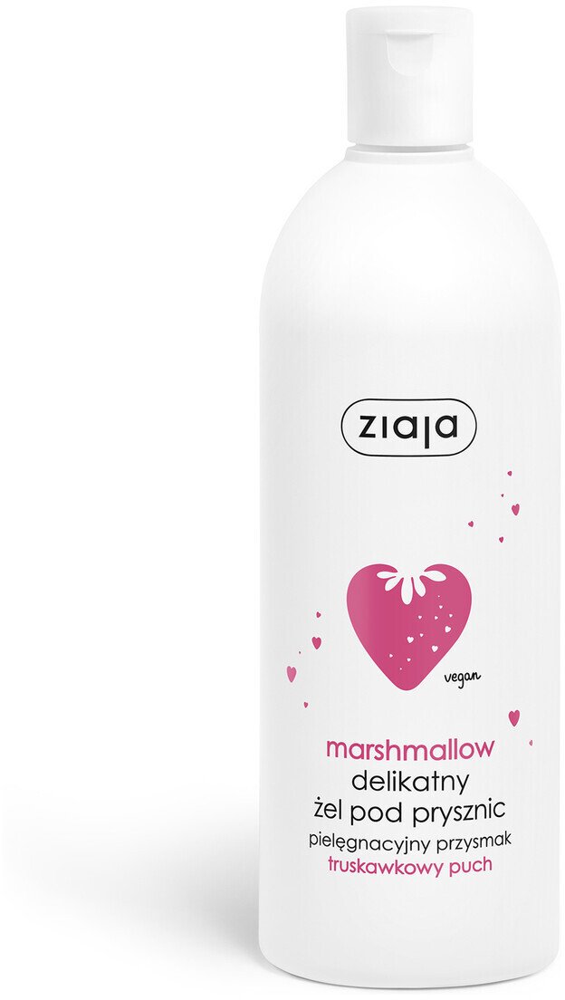 Ziaja Żel Pod Prysznic Do Mycia Ciała Truskawkowy Puch 500ml