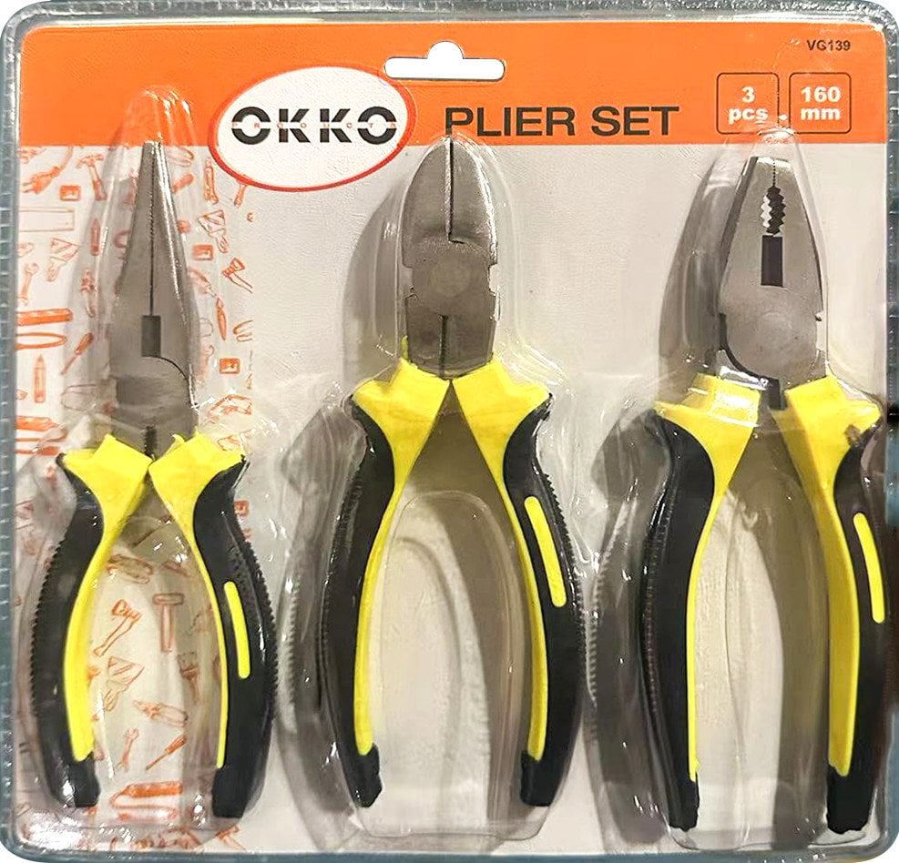 PLIERS SET VG139 3PCS