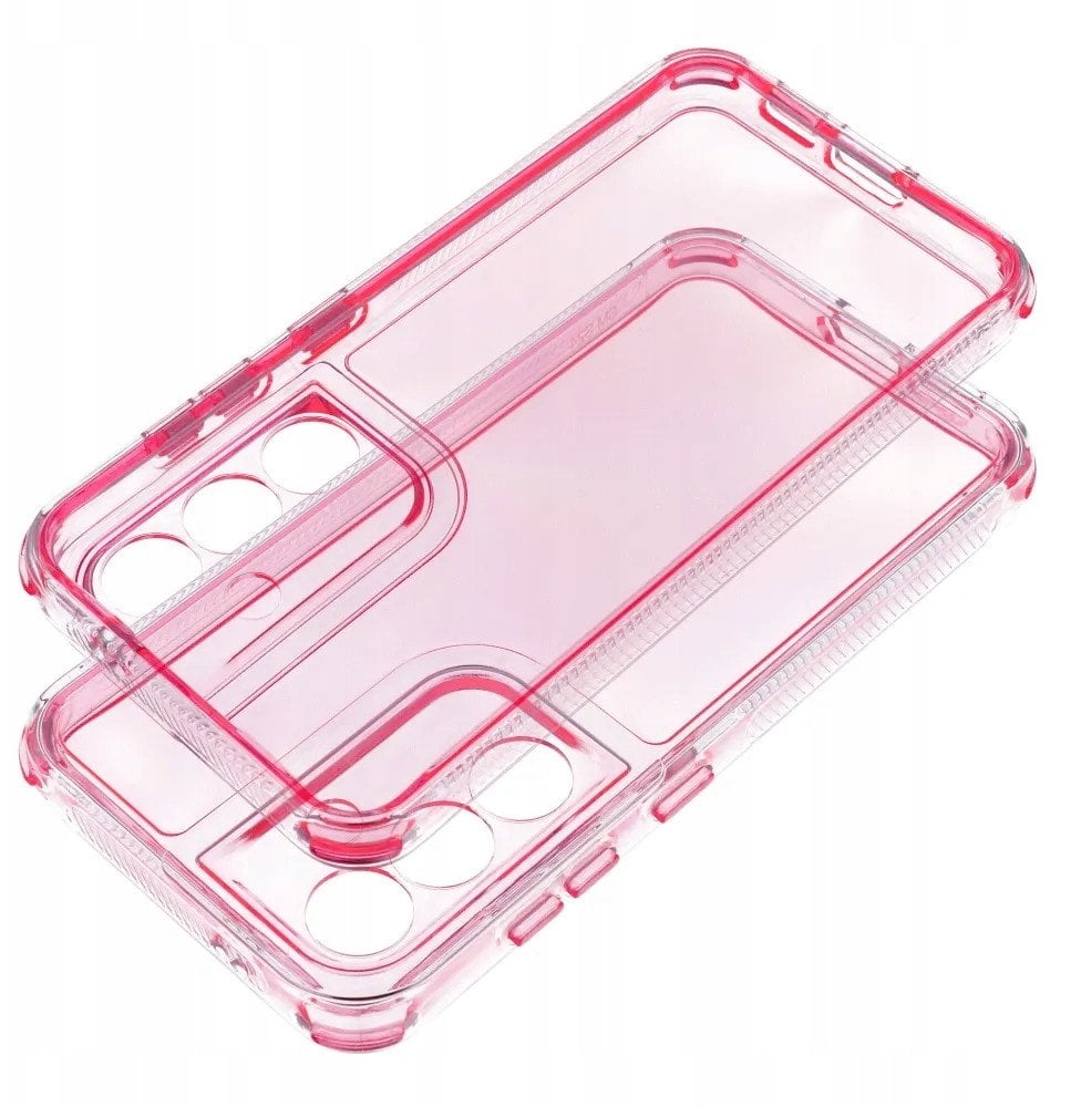 Futerał MATRIX CLEAR do XIAOMI Redmi Note 14 4G (GLOBAL - 164,84mm x 78,15mm x 8,16mm) pudrowy róż