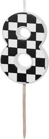 Slowmoose Świeczka urodzinowa 8 5,5cm