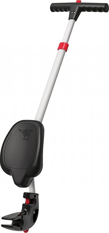 Big Drążek do jeździków Bobby Car z oparciem Czarny (56443)