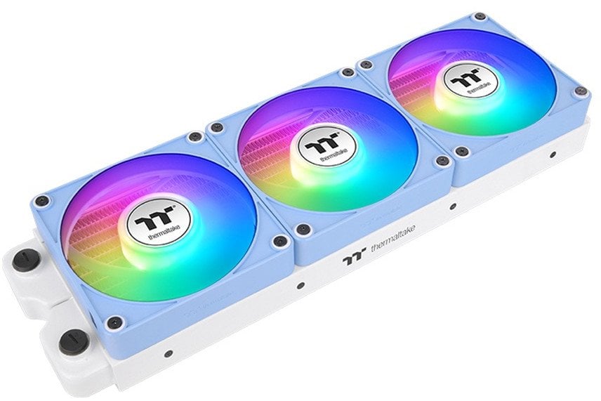 Thermaltake CT140 EX Reverse Fan Hydrangea Blue 3 Pack ARGB Sync