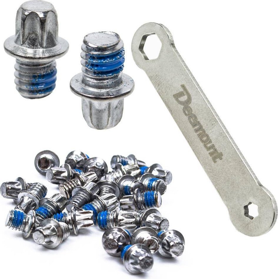 Piny do pedałów, zestaw - wariant B (M4 x 4,4 mm)