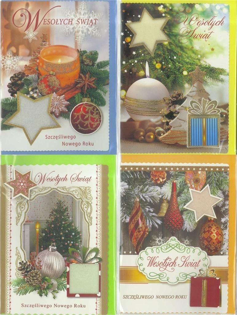 Top Graphic Karnet B6 BN z elem. i opłatk. Świecki (10sz) MIX