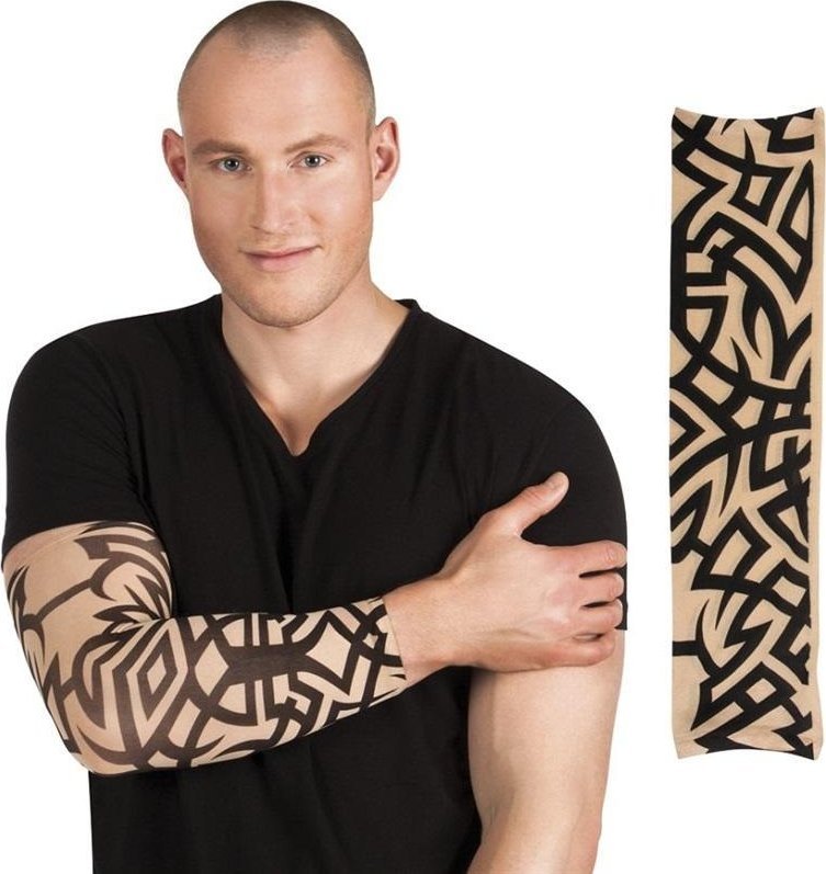 Tatuaż rękaw Tribal