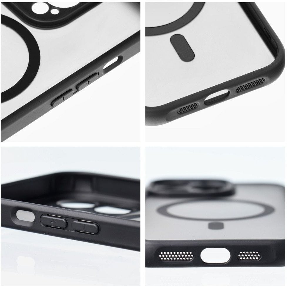 Futerał FULL MATTE MAG COVER kompatybilny z MagSafe do IPHONE 14 Plus czarny